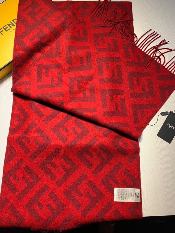 超話題!フェンディ マフラー 偽物 スカーフ ウール インターシャ タッセル fek95735 - 画像 (4)