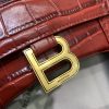 セール新作バレンシアガ 偽物 クロコダイル型押し*HOURGLASS ハンドルバッグ bas05045 - 画像 (5)
