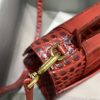 セール新作バレンシアガ 偽物 クロコダイル型押し*HOURGLASS ハンドルバッグ bas05045 - 画像 (6)