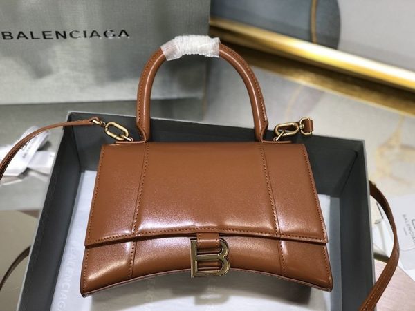 【日本未発売】バレンシアガ 偽物 アワーグラス トップ ハンドル バッグ bav61438 - 画像 (3)