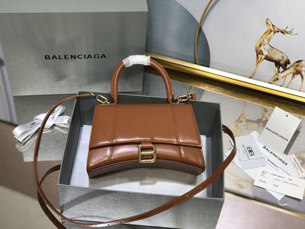 【日本未発売】バレンシアガ 偽物 アワーグラス トップ ハンドル バッグ bav61438 - 画像 (2)