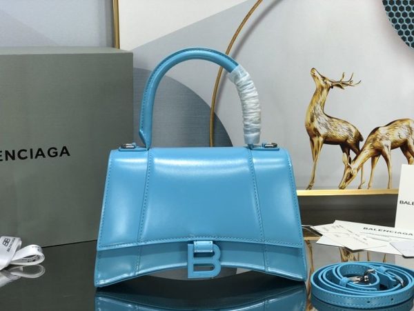 21AW新作バレンシアガ アワーグラス トップ 偽物 ハンドル バッグ bag15236 - 画像 (2)