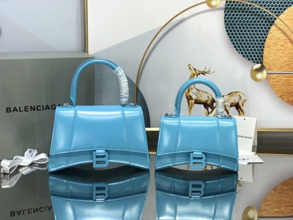 21AW新作バレンシアガ アワーグラス トップ 偽物 ハンドル バッグ bag15236 - 画像 (10)