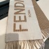 ☆超人気☆ フェンディ マフラー 偽物 スカーフ ウール インターシャ タッセル fer38630 - 画像 (4)
