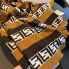 希少色フェンディ マフラー 偽物 スカーフ ウール インターシャ タッセル fec04262 - 画像 (8)