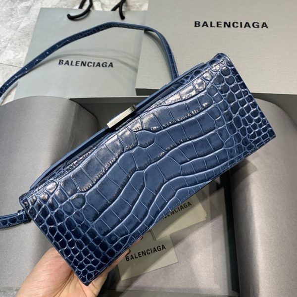 最安値挑戦バレンシアガ クロコダイル型押し*HOURGLASS 偽物 ハンドルバッグ bao32951 - 画像 (4)