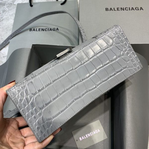 最安値挑戦バレンシアガ クロコダイル型押し*HOURGLASS コピー ハンドルバッグ bah52828 - 画像 (4)