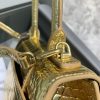 送料込バレンシアガ 偽物 クロコダイル型押し*HOURGLASS ハンドルバッグ S ban64547 - 画像 (6)