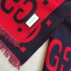 超希少！グッチ★GGウール ラメ ジャカード スカーフ/マフラー guj67361 - 画像 (5)