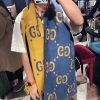 定番 グッチ★GGウール ラメ ジャカード偽物 スカーフ/マフラー gua53622 - 画像 (7)