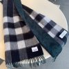 稀少バーバリー ジャカード 偽物 クラシック カシミヤ チェック マフラー Baa53740 - 画像 (7)