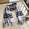 【日本未発売】バーバリー 偽物 クラシック カシミヤ チェック マフラー Baz83709 - 画像 (4)