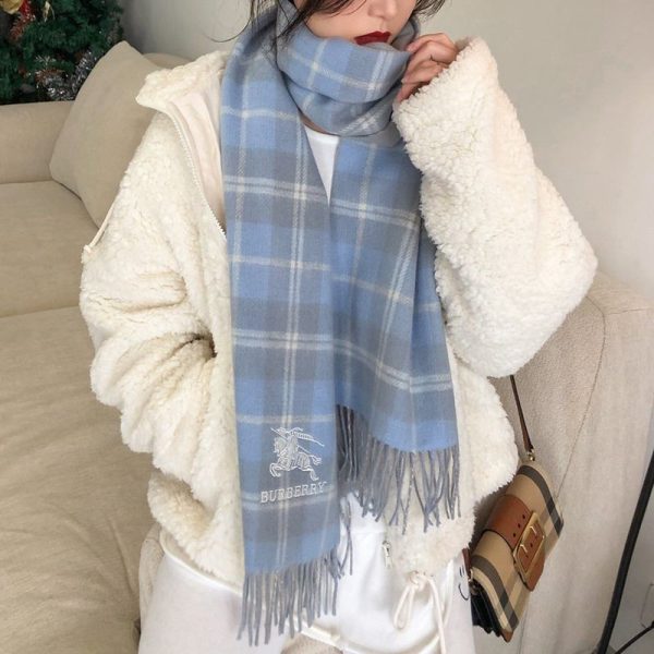 完売必至バーバリー クラシック カシミヤ チェック マフラー 偽物 Bap77862 - 画像 (2)