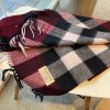 春もの新作バーバリー クラシック カシミヤ チェック マフラー 偽物 Bas52574 - 画像 (5)