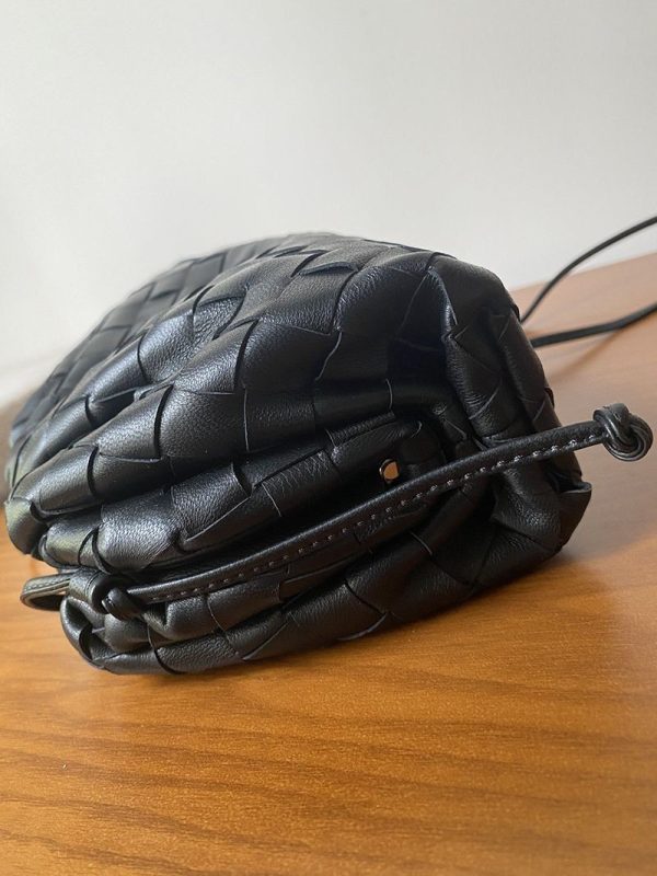 稀少ボッテガヴェネタ ミニ ザポーチ コピー レザー製ミニクラッチバッグ bov02990 - 画像 (3)