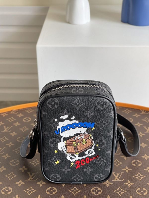 日本未入荷 ルイヴィトン新作モノグラム エクリプス 偽物 ダヌーヴ M45928 - 画像 (6)