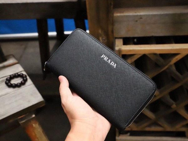 ギフトに最適♪プラダ ファスナー付長財布スーパーコピー 長財布 pur94283 - 画像 (2)