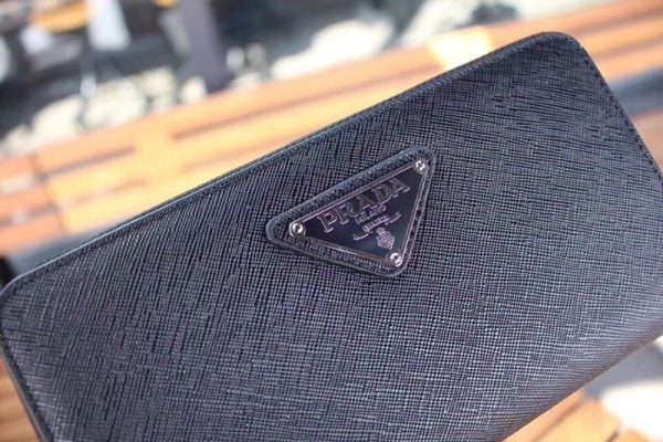 大人気！注目度抜群！プラダ ファスナー付 長財布 puz52739 - 画像 (7)