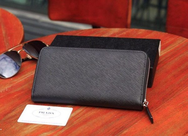 大人気！新色☆希少 プラダ ファスナー付長財布 長財布 コピー pud75443 - 画像 (2)
