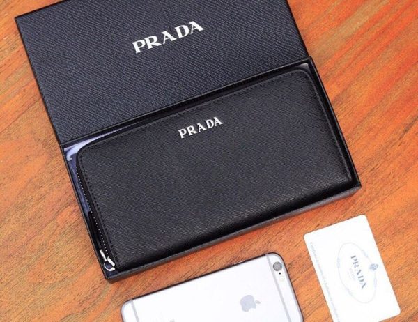 大人気！新色☆希少 プラダ ファスナー付長財布 長財布 コピー pud75443 - 画像 (3)