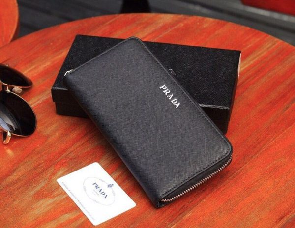 大人気！新色☆希少 プラダ ファスナー付長財布 長財布 コピー pud75443 - 画像 (4)