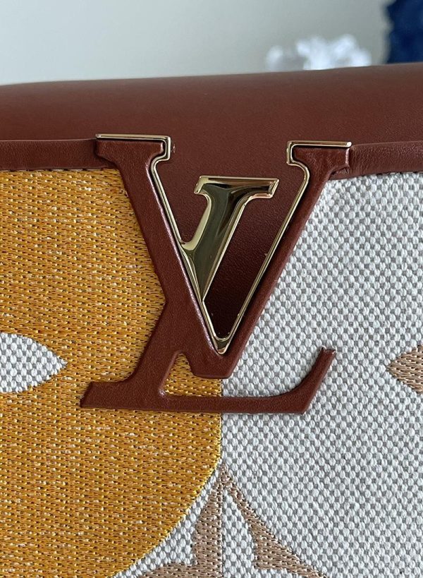 超希少！ルイヴィトン カプシーヌMM 偽物 ハンドバッグ vuj25175 - 画像 (6)