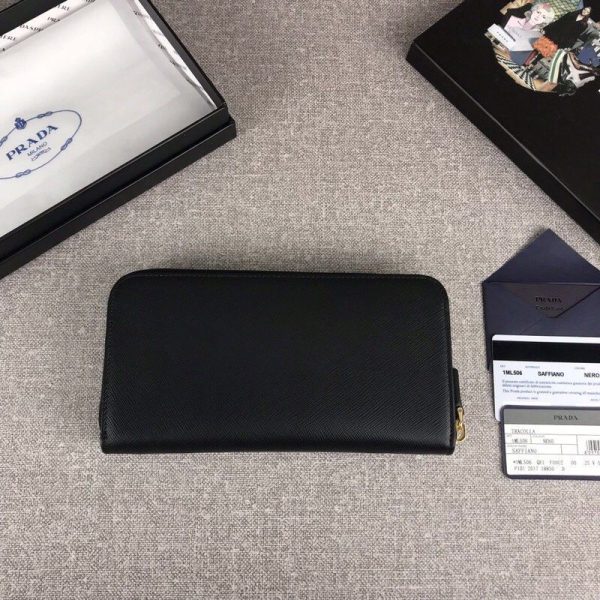 目を惹くカラー プラダ ファスナー付長財布 長財布 コピーN級品 puk13864 - 画像 (2)