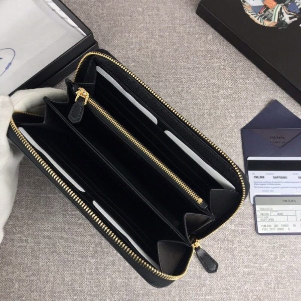 目を惹くカラー プラダ ファスナー付長財布 長財布 コピーN級品 puk13864 - 画像 (6)