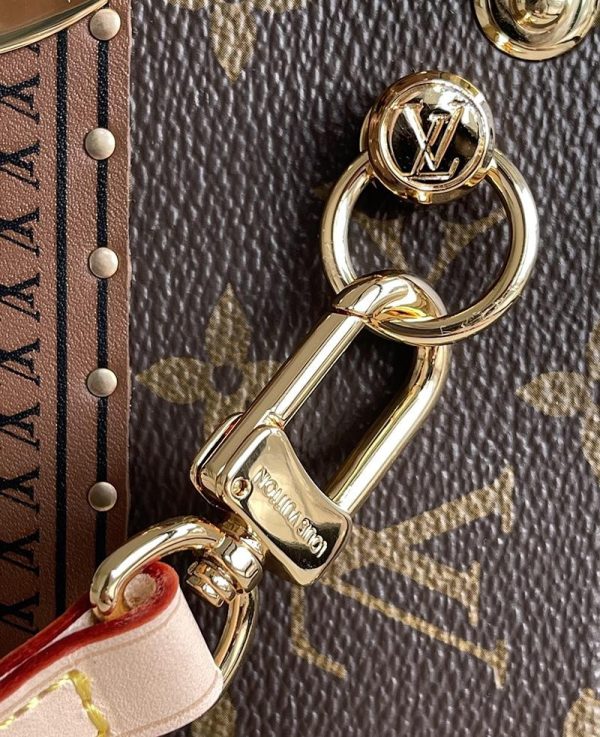 21-22AWルイヴィトン VALISETTE TRESOR ハンドバッグ コピー ハードケース M45673 - 画像 (5)