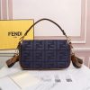 送料込フェンディ ミディ 偽物 バゲット FFファブリック バッグ fez73072 - 画像 (3)