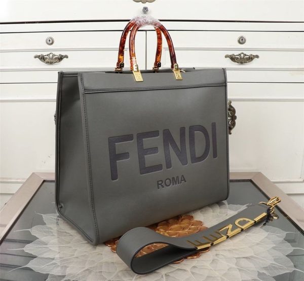 可愛いフェンディ サンシャイン 偽物 レザーショッパーバッグ feu05711 - 画像 (8)