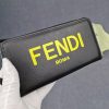 超希少！フェンディ スーパーコピー カスタマイズ ジップアラウンド長財布 革 ブラック 7M0210ADM8F0R2A - 画像 (3)