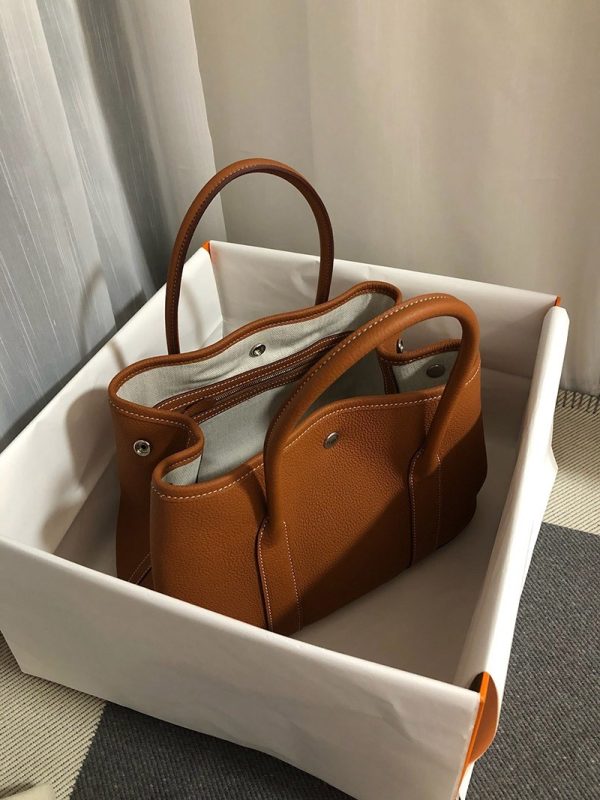 送料込 エルメス ガーデンパーティ 36 トレンチ erp00701 - 画像 (6)