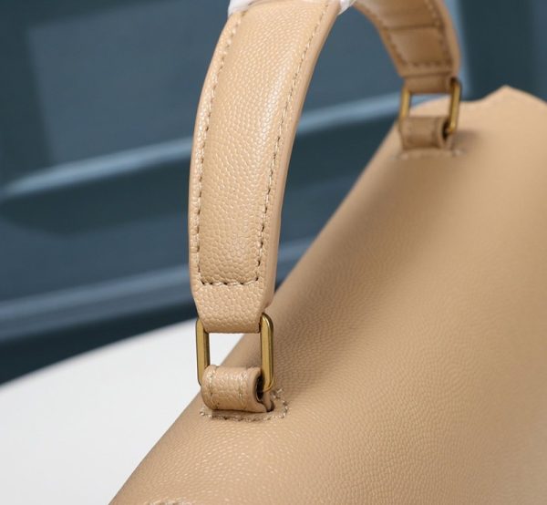 秋冬新作サンローラン ショルダーバッグ 偽物 カサンドラ ミニ トップ ハンドル バッグ レザー Sav75886 - 画像 (6)
