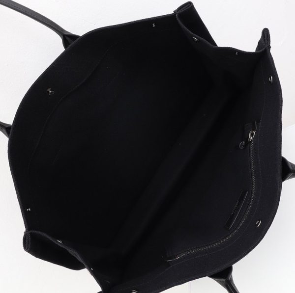 最安値挑戦【サンローラン トートバッグ 偽物】リヴ・ゴーシュ コーテッドリネントートバッグ Sae74429 - 画像 (6)