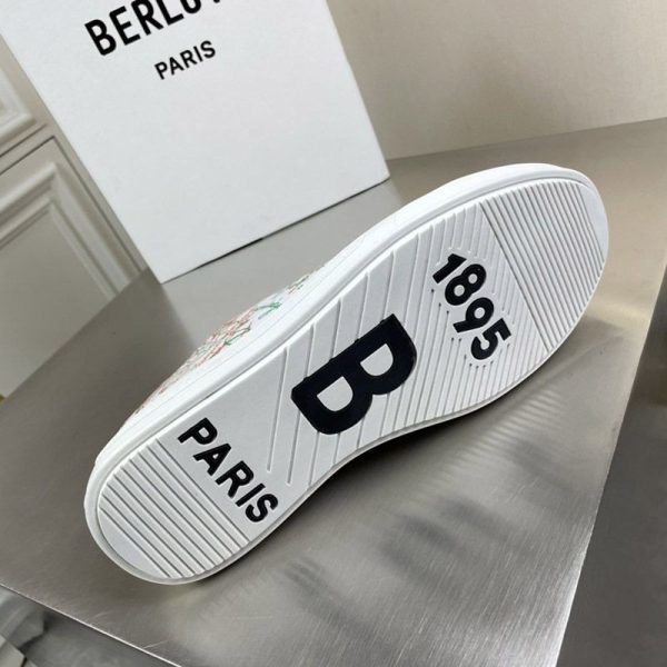 大人気！ベルルッティ スニーカー21ss*スクリットキャンバスローカット bew80397 - 画像 (9)