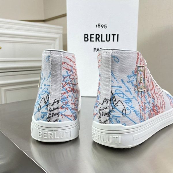 ベルルッティ スニーカー コピー 超人気◆ベルルッティ◆ScrittoCanvas ハイカット ben57217 - 画像 (7)