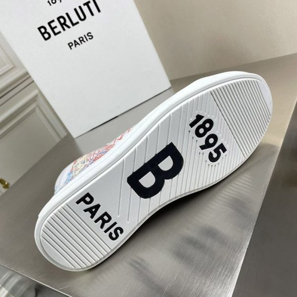 ベルルッティ スニーカー コピー 超人気◆ベルルッティ◆ScrittoCanvas ハイカット ben57217 - 画像 (9)