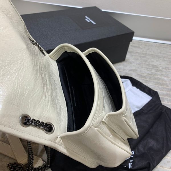 超話題!サンローラン 偽物 ニキ ミディアム クリンクルヴィンテージレザー 2モデル Saj86862 - 画像 (7)