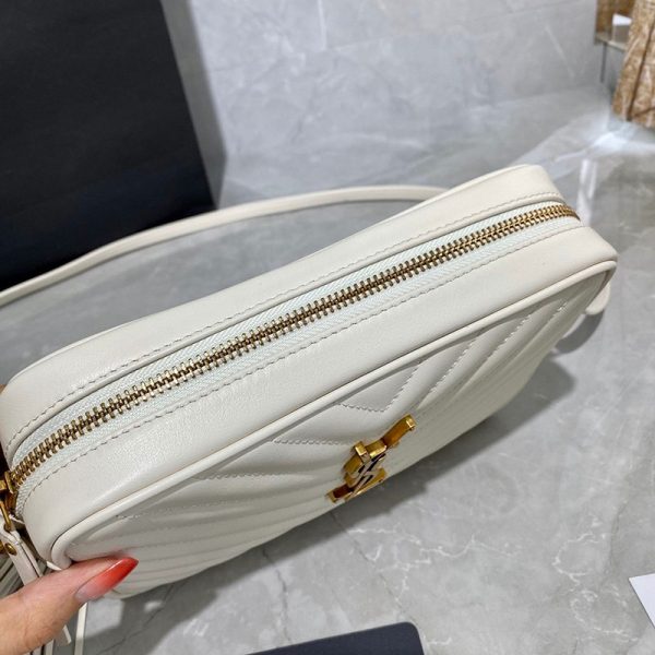 一目惚れ♪サンローラン カメラバッグ 偽物☆口コミ ルー キルティングレザー ショルダーバッグ Sah74590 - 画像 (2)