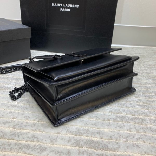 21AW新作サンローラン ショルダーバッグ コピー サンセット ミディアム バッグ クロコ エンボス 442906DND0J9207 - 画像 (9)