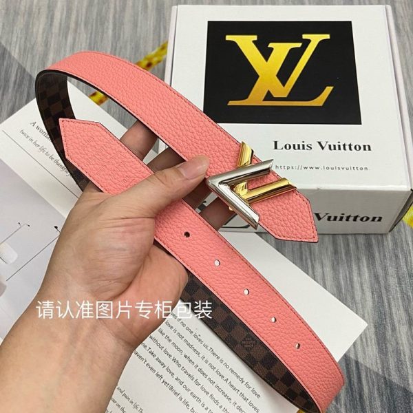 セール新作ルイヴィトン コピー サンチュールツイスト 30MM リバーシブル ベルト vuo85977 - 画像 (4)