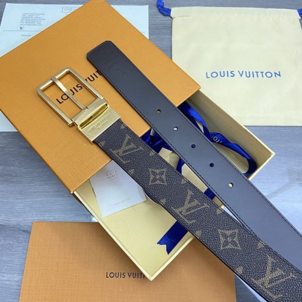 希少色ルイヴィトン サンチュール・ポンヌフ 偽物 リバーシブルベルト vuv56761 - 画像 (4)