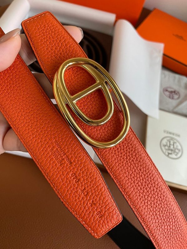 21-22AWエルメス ベルト コピー☆リバーシブルベルト 32mm Odyssee err72653 - 画像 (6)