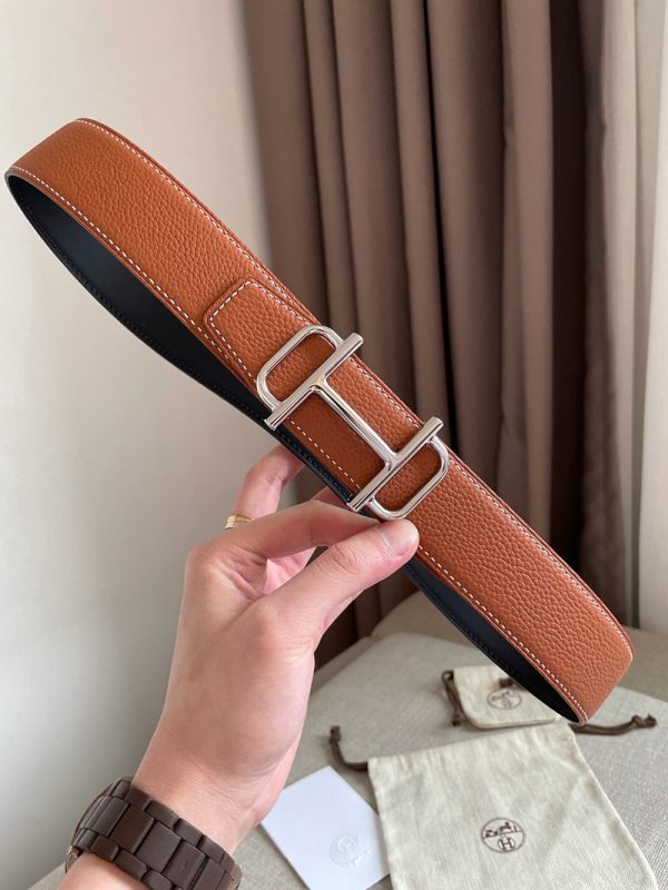 完売必至【エルメス ベルト コピー】ロイヤル リバーシブル レザー ベルト 32 mm erg82038 - 画像 (4)