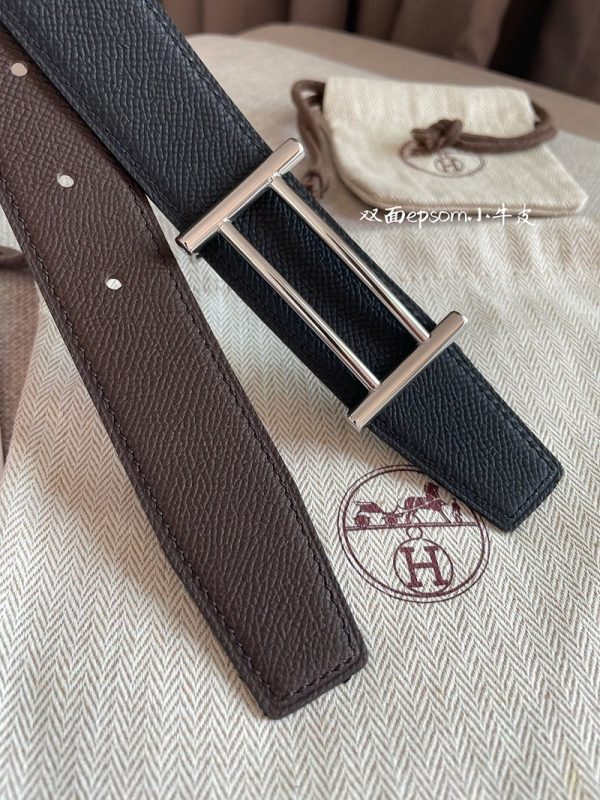 送料込【エルメス ベルト スーパーコピー】ライダー リバーシブル レザー ベルト 32 mm eri74215 - 画像 (6)