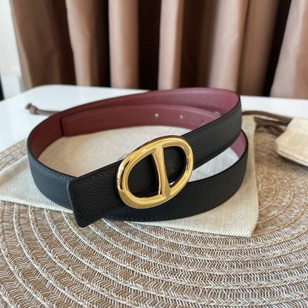 世界中で大人気♪エルメス ベルト 偽物 ベルトバックル シェーヌ・ダンクル ブルベルト 24mm H081777CAAA095 - 画像 (5)