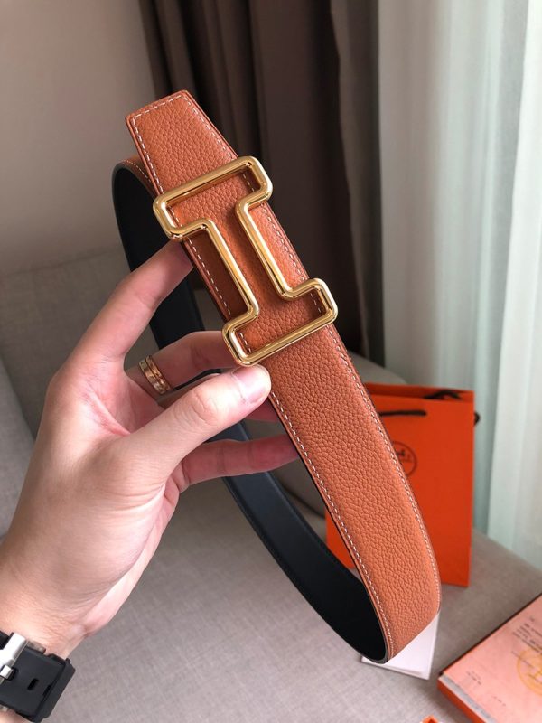 超希少！エルメス ベルト スーパーコピー ベルトバックル コンスタンス リバーシブルベルト 38 mm erd04080 - 画像 (3)