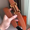 超希少！エルメス ベルト スーパーコピー ベルトバックル コンスタンス リバーシブルベルト 38 mm erd04080 - 画像 (4)