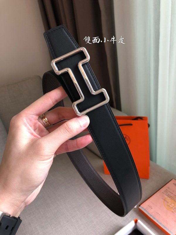 一目惚れ♪エルメス 偽物 ベルトバックル《トゥナイト》＆リバーシブルベルト38MM erm03580 - 画像 (2)